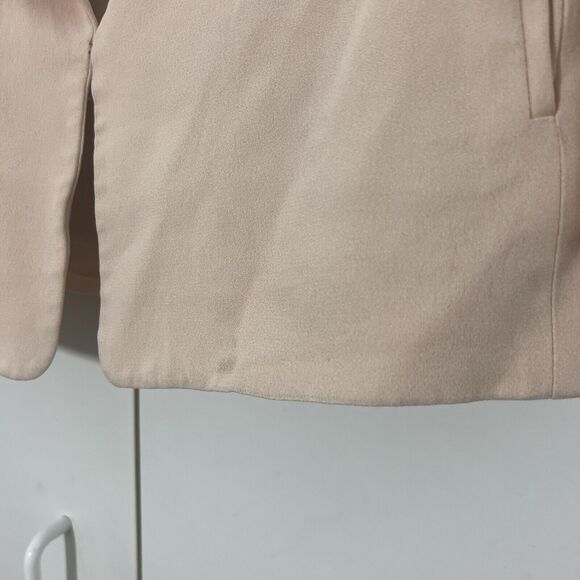 Sezane 2 Piece Pantsuit Women’s 40 Jacket Pants Blush Pink Crepe - Picture 4 of 16